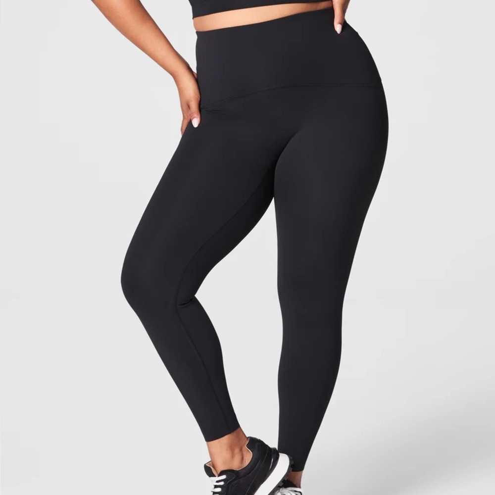 SPANX Black High-Waist Sculpting Leggings